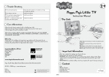 InspirationWorks Peppa Pig’s Little TV User manual