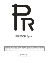 PR LightingPR5000 Spot