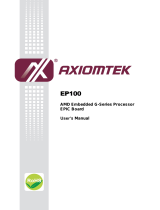 AXIOMTEK EP100 User manual