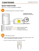 Comtrend Corporation PG-9172 Quick Install Manual