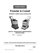 Prochem TR300 FIVESTAR Safety, Operation & Maintenance Instructions