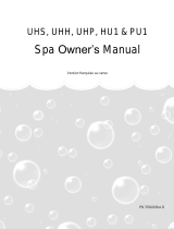 Aqua Rest Spas ECL-UHS-GG Owner's manual