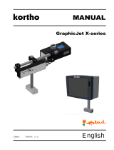 Kortho GraphicJet X Series User manual