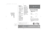 Burco 77007 Owner's manual