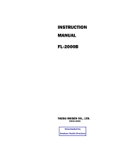 YAESU FL-2000B User manual