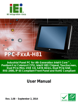 IEI Integration PPC-F15A-H81 User manual
