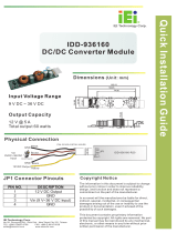 IEI Integration IDD-936160 Quick Installation Guide