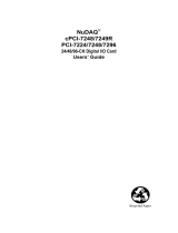 Adlink cPCI-7248/7249R Owner's manual