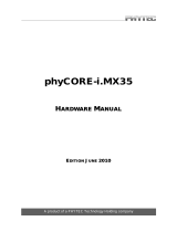 Phytec phyCORE-i.MX35 User manual