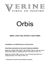 Verine Orbis Installation And Manintenance Instructions