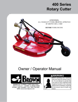 BROWN 460 User manual