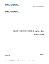 Magewell XI100DE-HDMI-4K User manual