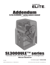Chamberlain Elite SL3000UL Addendum To Owner's Manual