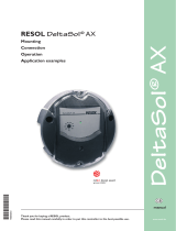 Resol DeltaSol AX Mounting, Connection, Operation