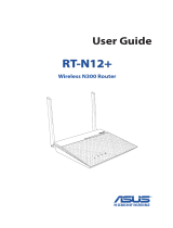 Asus RT-N12 plus - Wireless N300 router Owner's manual