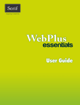 Serif WebPlus Essentials Owner's manual