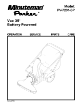 Parker PV7201-BP Owner's manual