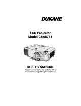 Dukane ImagePro 8711 User manual