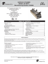 A.J.Antunes SS-400TT User manual