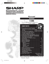 Sharp R-308K User manual