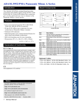 Advantech ADAM-3952 User manual