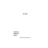 Symbol PDT 3200 Technical Reference Manual