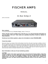 Fischer Amps In Ear Amp 2 User manual