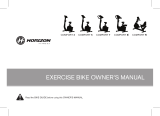 Horizon Fitness Comfort 3 Owner's manual