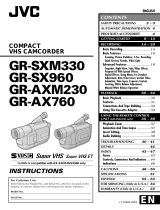 JVC GR-AX760EA User manual