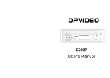 DP VIDEO D200P User manual