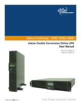 Alpha Technologies Sentra 3000 User manual