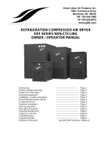 Great Lakes Air Products ERF SERIES Owner's manual