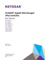 Netgear ProSAFE GS108Ev3 User manual