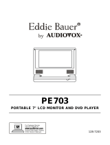 Audiovox Eddie Bauer PE703 User manual