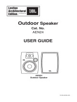 JBL AEN24 User manual