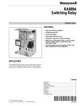Honeywell RA889A User manual