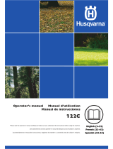 Husqvarna 122c SERIES User manual