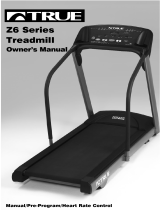 True Fitness Z6 Series User manual
