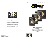 KRK Speaker ROKIT POWERED SERIES User manual