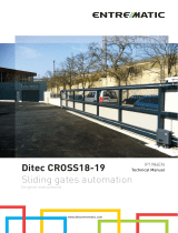 DITEC CROSS18E Technical Manual