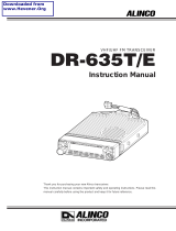 Alinco DR-635T User manual