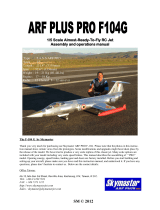 Skymaster ARF PLUS PRO F104G Assembly And Operation Manual