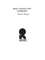 Revell Concerta M12 Owner's manual