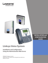 Linksys SPA922 - IP Phone With Switch Installation And Configuration Manual