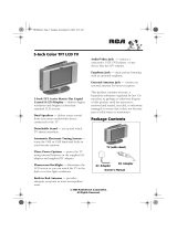 RCA 5-Inch User manual