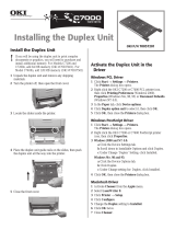 OKI C7400DXN User manual