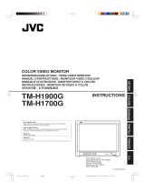 JVC TM-H1700G Instructions Manual