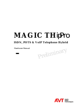 AVT MAGIC THipPro User manual