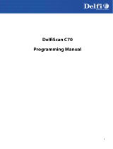 Delfi DelfiScan C70 Programming Manual