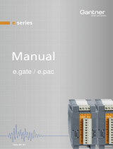 Gantner E Series User manual